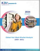 表紙：ヘアマスクの世界市場規模、シェア、動向分析：性質別、用途別、流通チャネル別、髪質別、製品別、地域別の展望と予測（2024年～2031年）
