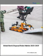 表紙：爆弾処理ロボットの世界市場 (2025～2029年)