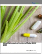 表紙：栄養補助食品添加物の世界市場、2025～2029年
