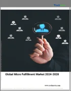 表紙：マイクロフルフィルメントの世界市場、2024～2028年