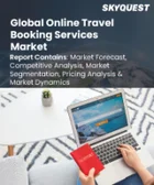 表紙：オンライン旅行予約サービス市場規模、シェア、成長分析、サービス別、予約別、プラットフォーム別、ツアー別、地域別 - 産業予測、2025-2032年