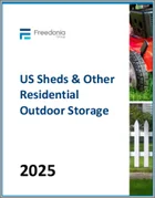 表紙：シェッド・住宅用屋外収納の米国市場