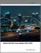 表紙：セルサイトタワーの世界市場 2025～2029年