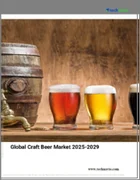 表紙：クラフトビールの世界市場 2025～2029年