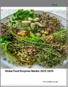表紙：食品酵素の世界市場 2025～2029年