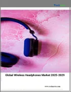 表紙：ワイヤレスヘッドホンの世界市場 2025～2029年
