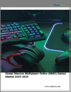 表紙：大規模多人数同時参加型オンライン（MMO）ゲームの世界市場 2025～2029年