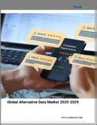 表紙：代替データの世界市場、2025-2029年