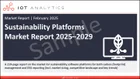 表紙：持続可能性プラットフォーム市場：2025-2029年