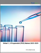 表紙：1,3-プロパンジオール（PDO）の世界市場（2025年～2029年）