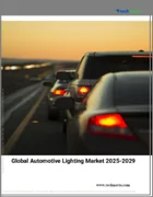 表紙：自動車用照明の世界市場（2025年～2029年）