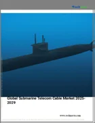 表紙：海底通信ケーブルの世界市場（2025年～2029年）