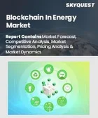 表紙：エネルギー分野におけるブロックチェーンの市場規模、シェア、成長分析：タイプ別、コンポーネント別、エンドユーザー別、用途別、地域別 - 産業予測 2025～2032年