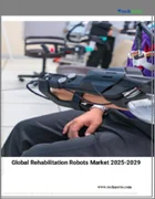 表紙：リハビリテーションロボットの世界市場 2025～2029年