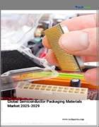 表紙：半導体パッケージング材料の世界市場、2025-2029年