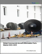 表紙：民間航空機アフターマーケット部品の世界市場 2025～2029年