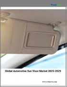 表紙：自動車用サンバイザーの世界市場 2025-2029年