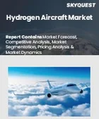 表紙：水素航空機の市場規模、シェア、成長分析：動力源別、乗客定員別、航続距離別、プラットフォーム別、技術別、地域別 - 産業予測、2025年～2032年