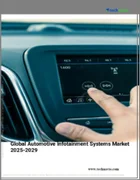 表紙：自動車用インフォテインメント・システムの世界市場 2025～2029年