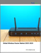 表紙：無線ルーターの世界市場 2025～2029年