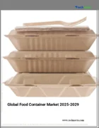 表紙：食品容器の世界市場 2025-2029