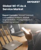表紙：WaaS（Wi-Fi-as-a-Service）市場規模、シェア、成長分析、ソリューション別、サービス別、場所タイプ別、組織規模別、業種別、地域別-2025年～2032年の産業予測