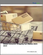 表紙：消費者向けショッピングカートの世界市場 2025-2029