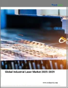 表紙：産業用レーザーの世界市場 2025～2029年