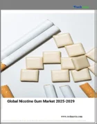 表紙：ニコチンガムの世界市場 2025～2029年