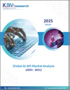 表紙：AI APIの世界市場規模、シェア、動向分析レポート：アプリケーション別、展開別、最終用途別、地域別、展望と予測、2024年～2031年