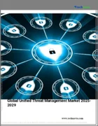 表紙：統合脅威管理の世界市場 2025～2029年