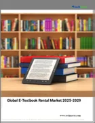 表紙：電子教科書レンタルの世界市場 2025～2029年