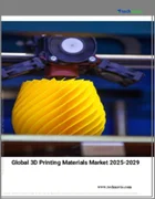 表紙：3Dプリンティング材料の世界市場 2025～2029年