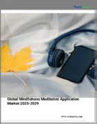 表紙：マインドフルネス瞑想アプリケーションの世界市場 2025～2029年