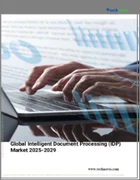 表紙：インテリジェント文書処理（IDP）の世界市場 2025～2029年