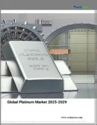 表紙：プラチナの世界市場 2025-2029