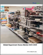 表紙：百貨店の世界市場 2025-2029