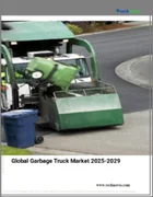 表紙：ゴミ収集車の世界市場 2025-2029