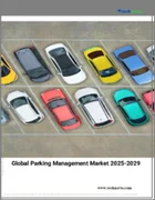 表紙：駐車場管理の世界市場 2025-2029