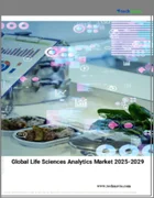 表紙：ライフサイエンス分析の世界市場 2025-2029