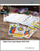 表紙：タロットカードの世界市場 2025-2029