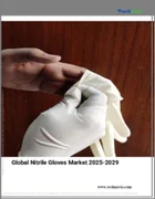 表紙：ニトリル手袋の世界市場 2025-2029