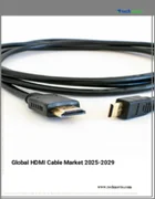 表紙：HDMIケーブルの世界市場 2025～2029年
