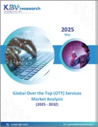 表紙：オーバーザトップ（OTT）サービスの世界市場：市場規模・シェア・動向分析 (プラットフォーム別、収益化モデル別、サービス分野別、種類別、ストリーミングデバイス別、地域別)・展望・将来予測 (2025年～2032年)