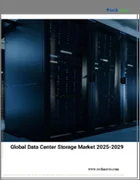 表紙：データセンターストレージの世界市場、2025年～2029年