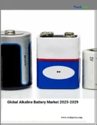 表紙：アルカリ電池の世界市場、2025年～2029年