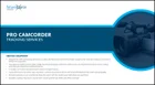 表紙：プロフェッショナルPTZカメラ：四半期市場トラッカー