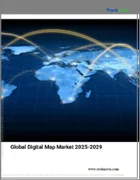 表紙：デジタル地図の世界市場 2025年～2029年