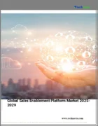 表紙：営業支援プラットフォームの世界市場 2025年～2029年