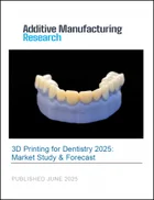 表紙：歯科用3Dプリンティングの世界市場（2025年）：市場調査および予測